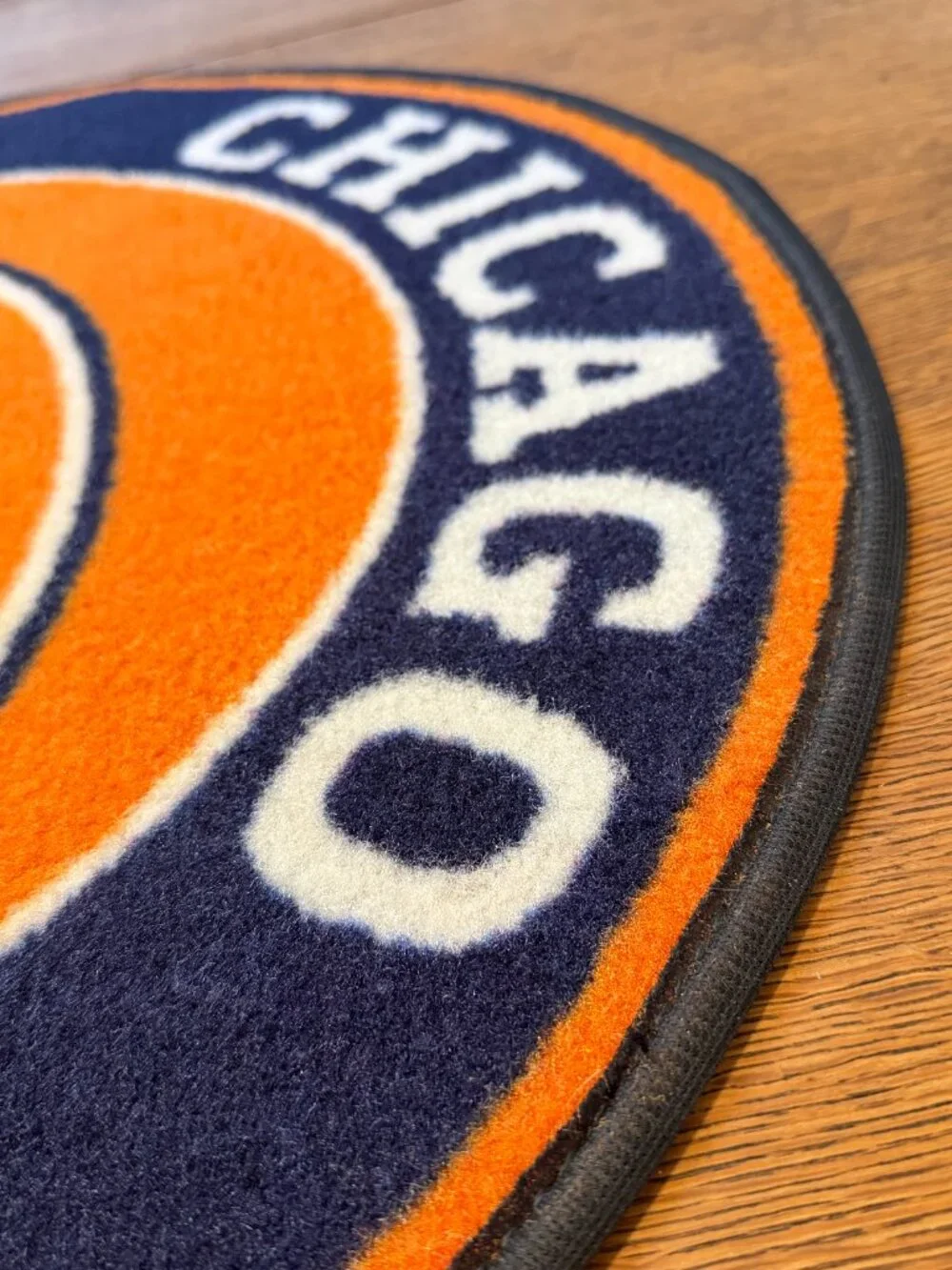 Chicago Bears Round Rug - 25.5 inches in diameter